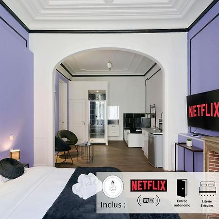 Ng Suitehome - Lille L Roubaix Trichon - Balneo - Netflix - Wifi Extérieur photo