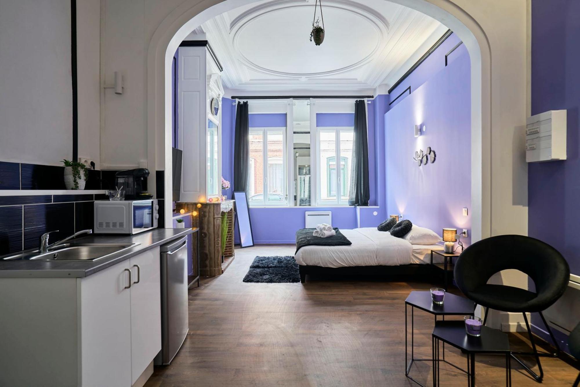 Appartement Ng Prestige - Lille L Roubaix Trichon - Balneo - Netflix - Wifi Extérieur photo