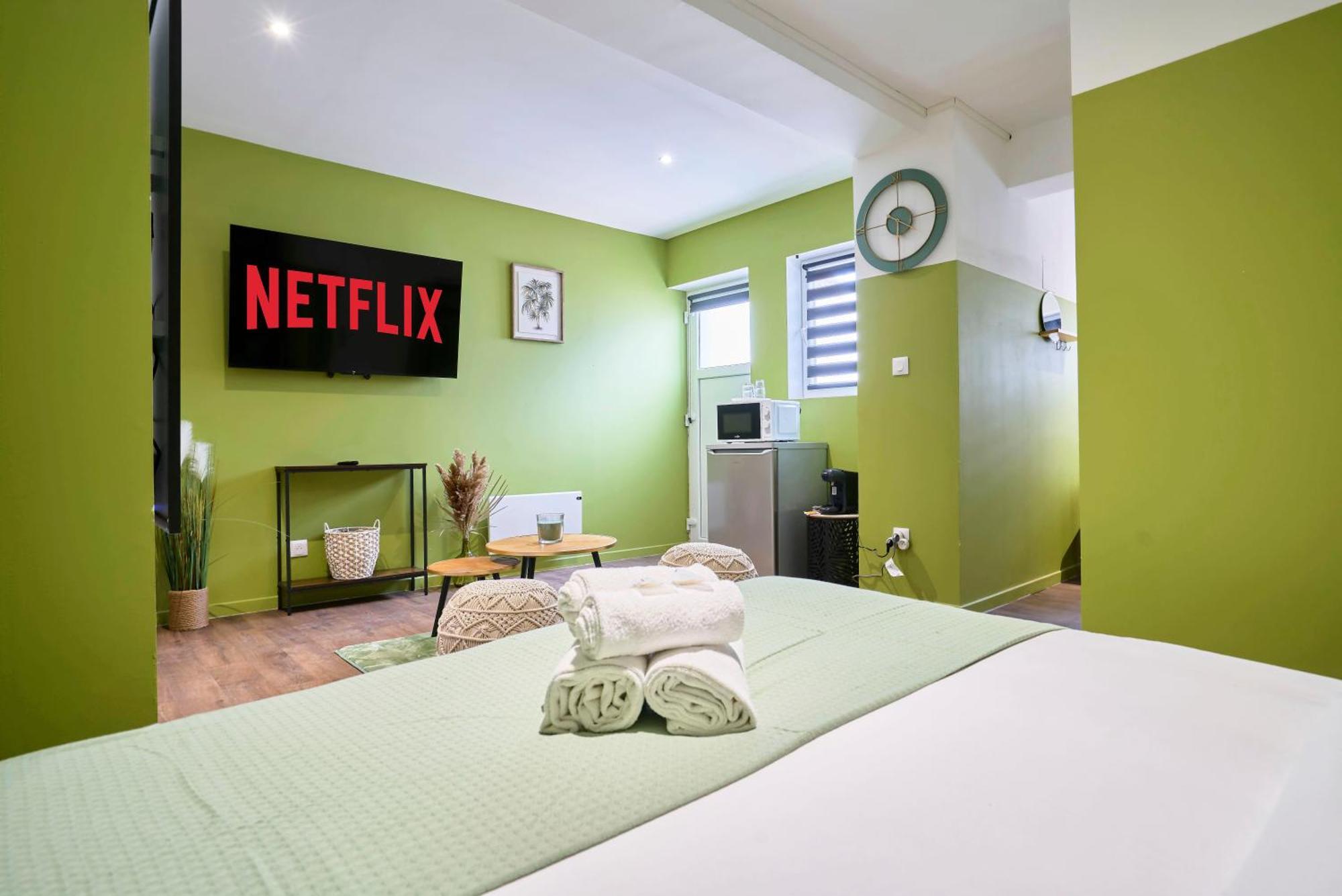 Ng Suitehome - Lille L Roubaix Trichon - Balneo - Netflix - Wifi Extérieur photo