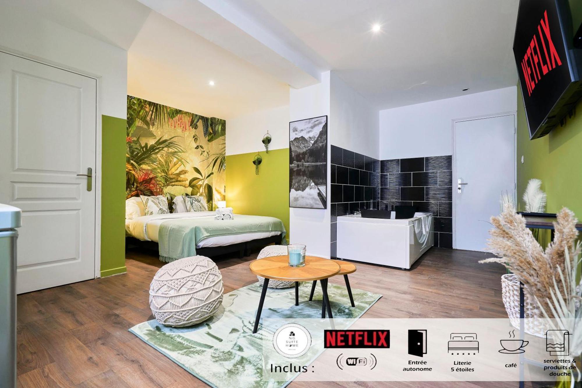 Ng Suitehome - Lille L Roubaix Trichon - Balneo - Netflix - Wifi Extérieur photo