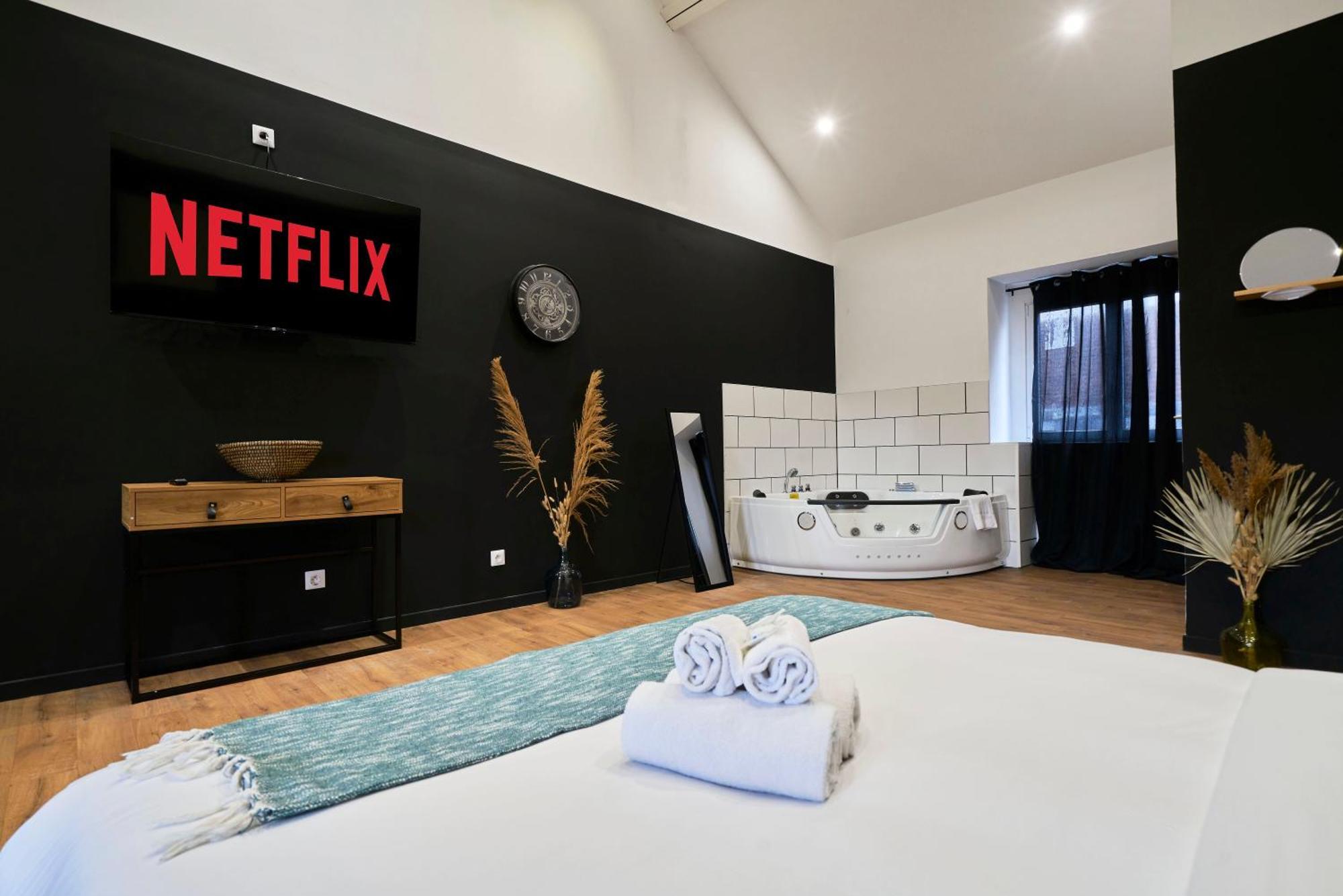Appartement Ng Prestige - Lille L Roubaix Trichon - Balneo - Netflix - Wifi Extérieur photo