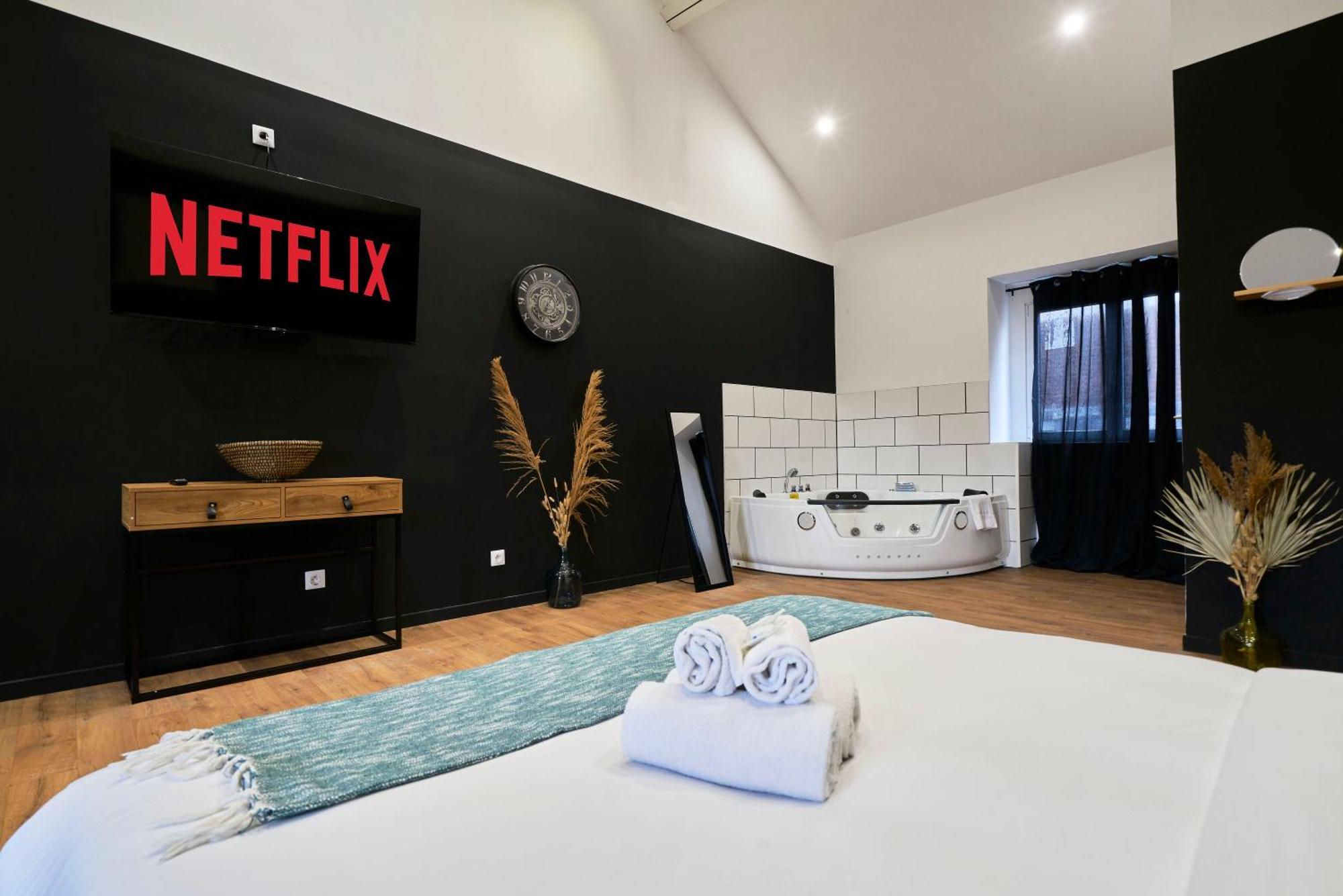 Ng Suitehome - Lille L Roubaix Trichon - Balneo - Netflix - Wifi Extérieur photo